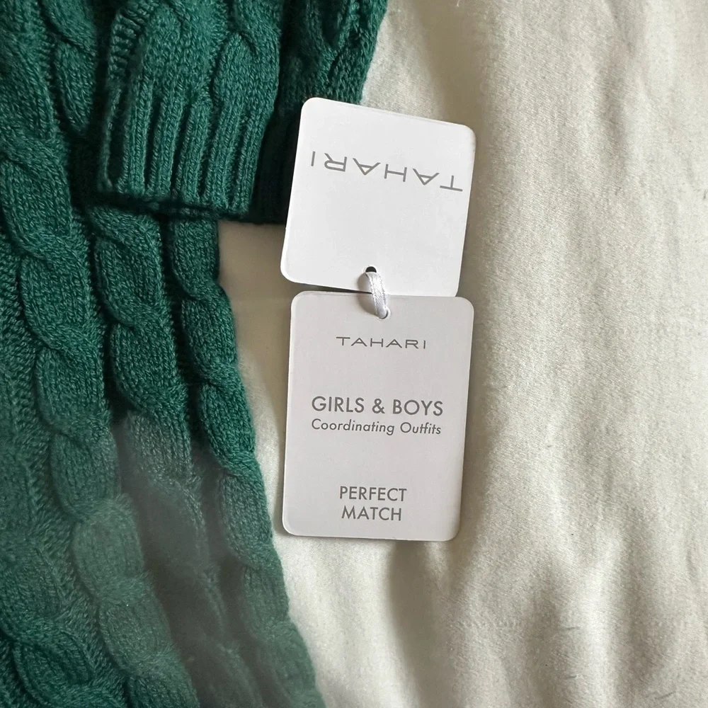 NWT Baby Green Knitted Winter Outfit - Picture 2 of 3